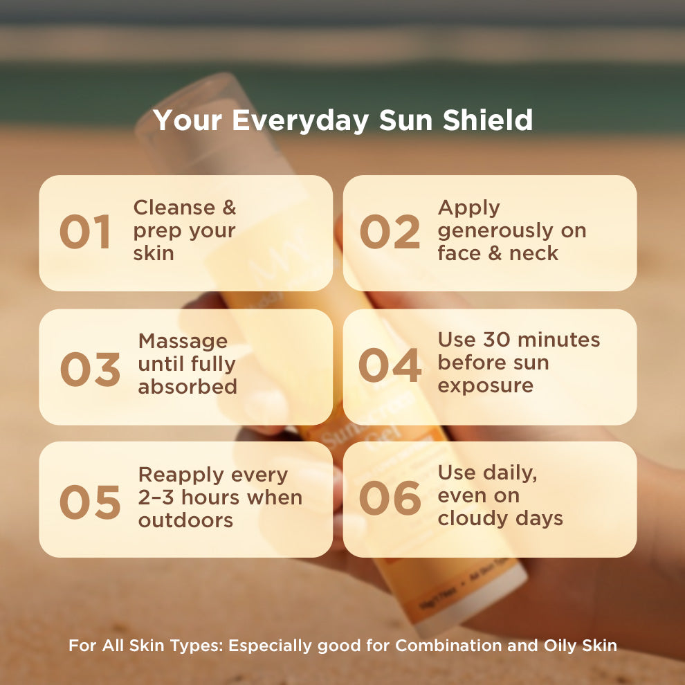 Sunscreen Gel Hybrid SPF 50 PA+++