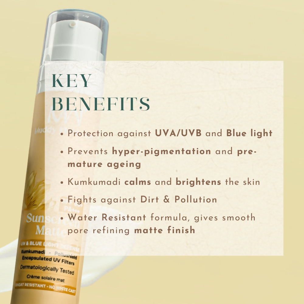 Sunscreen Matte Hybrid SPF 50 PA+++